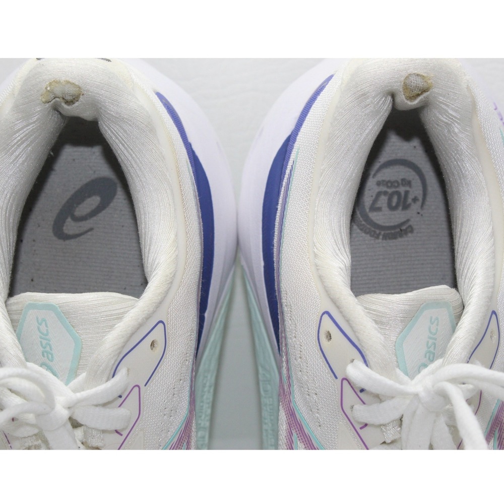 Asics Gel-Kayano 30 Womens Running Shoes White Purple 1012B357 Size 10 - Picture 7 of 10